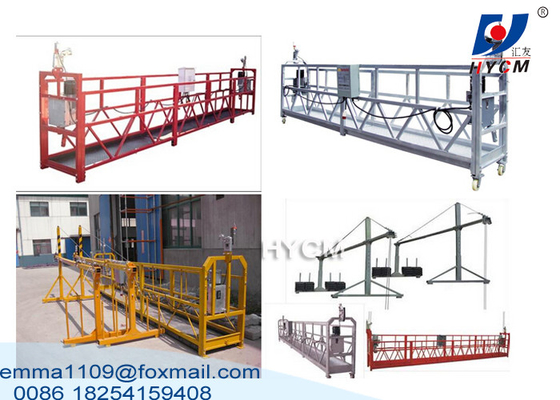 China ZLP250 Suspended Platform 2.5m Length Steel Hot Galavanized and Aluminium Material supplier