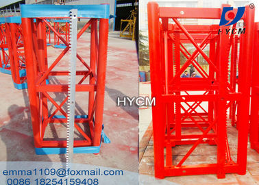 China 1.508m Hoist Mast Sections with Painting and Hot Galvanized Type supplier