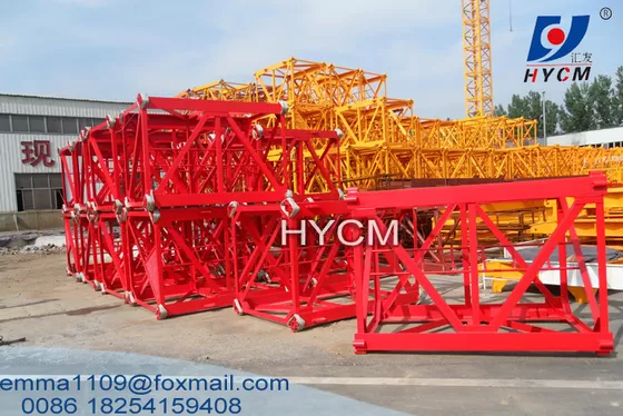 China Mast Section 1.5*2.2m Block Type For QTZ40 Constuction Tower Cranes supplier