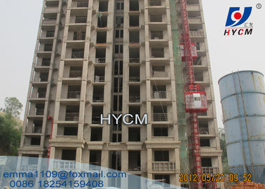 China 1000KG One Small Cage 1m Length SC100 Hoist Mast Section Rack Climbing Type supplier
