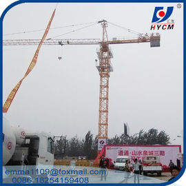 China QTZ4807 Hydraulic Telescopic Climbing Types of Tower Crane 48M Working Jib supplier