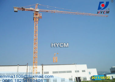 China QTZ5513 Jib Tower Crane Quote 8TON Top Climbing Kind With Tower Head supplier