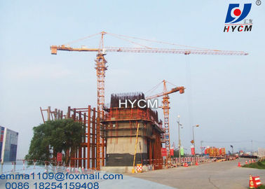 China TC6515 Tower Crane Electric Power Cable 10T Load 65m Boom Length supplier