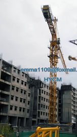 China Big 7550 Building Hammerhead Tower Crane With Counterweight Frame supplier
