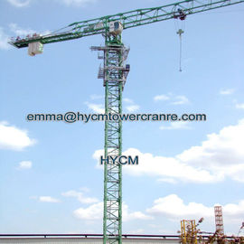 China PT6020 Flat Top Tower Crane Top Slewing Hydralic Climging Type 10t supplier