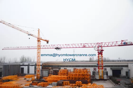 China New QTZ400 PT8025 24Tons Tower Cranes For High-Rise Buildings Job supplier
