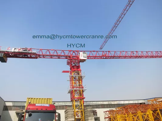 China Huge QTP8025 80M Jib Crane Headless Type Of Tower Crane Three Mechanisms supplier