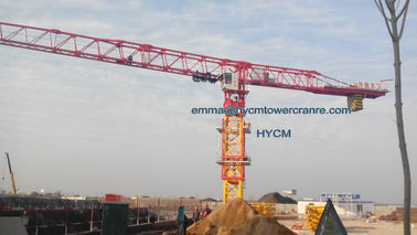 China Huge Capacity QTZ450-PT8030 Flat Head Tower Crane 5m Mast Sections supplier