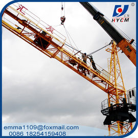 China HYCM Small Tower Crane TC3808 Price Hammer Head Types Specification supplier