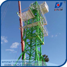 China Tower Crane QTZ 125 6018 2*3M Potain Mast Sections Save Container Cost supplier