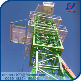 China qtz125 Tower Crane Hammer-head Type 10tons 6018 60m With Cabin supplier