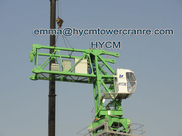 China QTP6020 Flat Top Tower Crane 60m 2.0t 10t Max.Load Pieces Mast Section supplier