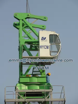 China PT6518 Top Flat Crane Tower 10tons 3m Potain Mast Sections Cost supplier