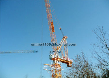 China 25t Big QTD500-5078 Luffing Tower Crane 50m Long Lifting Jib 7.8t Tip Load supplier