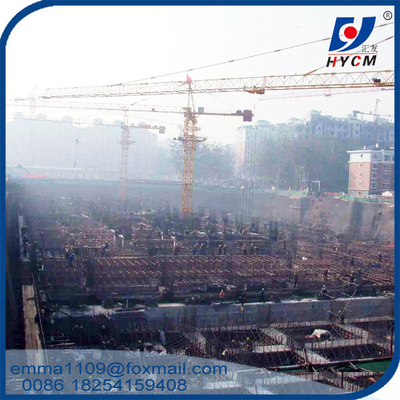China 4tons Little Inner Climbing Tower Crane Topkit Type 47m Boom for High Buildings supplier