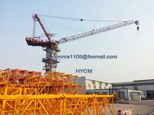 China QTD4015 Luffing Jib Crane Tower Inner and External Climbing Type 6T Load supplier