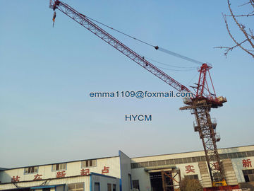 China 6 TONS Max. Load 40m Working Lifting Jib 4015 QTD80 Luffing Tower Crane supplier