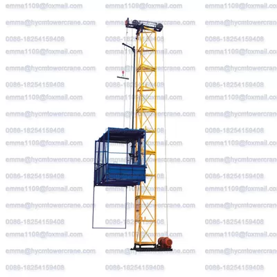 China SS100 Model Building Material Hoist Load 1000kg One Cage Factory supplier