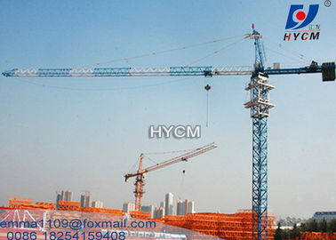 China 12t QTZ6024 Topkit Tower Crane 200ft Boom Fixed External Climbing Type supplier