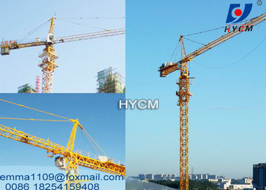 China QTZ160 5525 Topkit Tower Crane 10 Ton Max.Load 55m Jib Length Capacity supplier