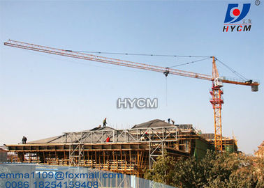 China 8000kg Load TC5025 Topkit Tower Crane 50mts Working Jib 45m Free Height supplier