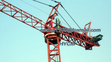 China 6mts Boom Mini Inner Climbing Tower Crane 1Tons Load 380V/60Hz Power supplier