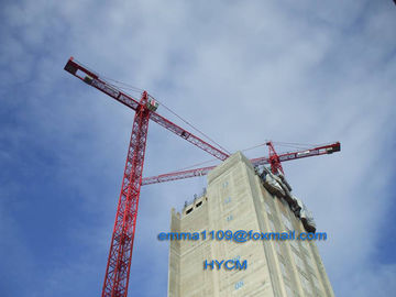 China 50 mtr Jib Tower Crane Maximum Load 10 Tones Tip Load at 50 mtr 2.3 tones supplier