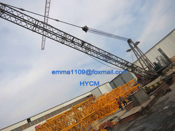 China QD1840 Luffing Derrick Crane Working Boom 18meters 10T Load 440volts 60hrz supplier