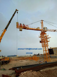 China 5 tons Max. Load Topkit Tower Crane QTZ5013 50mts Boom 1.3tons Tip Load supplier