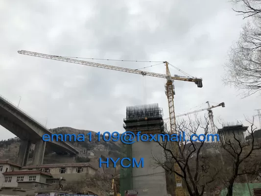 China TC5015 Construction Topkit Tower Crane 6T Capacity  for High Temperature supplier