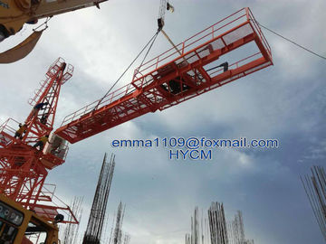 China QTZ80(5015) Topkit Head Tower Crain Top Slewing Climbing Building Crane supplier