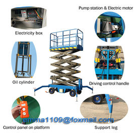 China OEM SJY1.0-10 Scissor Lift Load 1000kg Safety Device Battery Moving or Lifting supplier