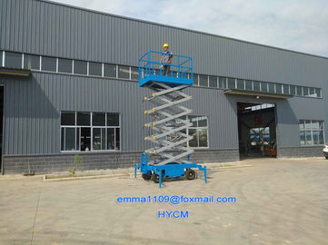 China Big Load 1.0t Mobile Scissor Platform Power Source Battery or Local Power 220v/380v supplier