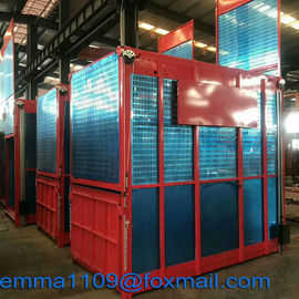 China SC100/100 Two Cage Passenger Hoist Lifting Building Materials 220v-440v 50Hz/60Hz supplier