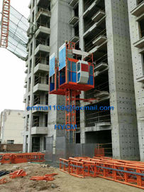 China 3tons Load Building Hoist 0-40m/min Speed 3*15kw Motor Inverter Control Type supplier