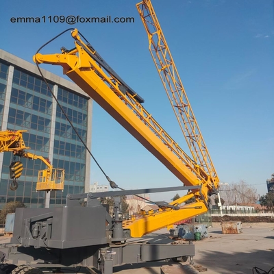 China High Configure Foldable 2 Ton Mini Mobile Self Erect Tower Cranes supplier