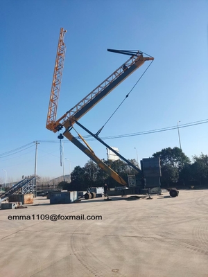 China 2tons Fast Self Erecting Tower Crane Mini Load Automatic Assembly Crane tower supplier