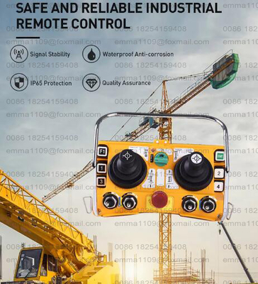 China Remote Control hydraulic Joystick F24-60 with transmitter and receiver supplier