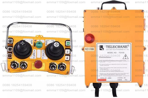 China 220V/380V F24-60 Waterproof Industrial Radio Remote Joystick Control supplier