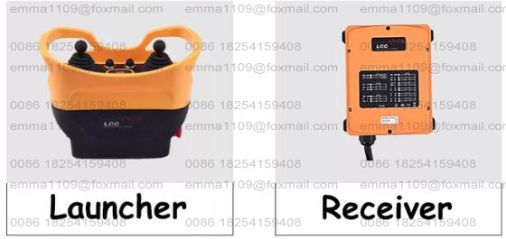 China 110v 460v Q5000 Waterproof Remote Wireless Control Joystick for Cranes supplier