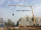 4t High Quality Self Install Tower Crane With Hydraulic Legs Display Torque Limiter supplier