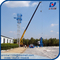 QTZ100 Topless Kind of Tower Cranes Free Height 45m 1.833*2.5m Mast Strong 6tons Load supplier