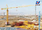 TC5010 Mobile Tower Crane 50m Working Booom and Rail Travel Base Type supplier