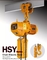 Chain Hoist HSY type 500kg to 35tons Single or Double Chain for Cranes supplier