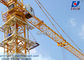 10 tons Load TC6518 Builders Crane Tower With Electric Cable And Wire Rope supplier