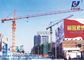 QTZ80 Hammer-head Electric Tower Crane 56m jib ISO CE GOST EAC Certification supplier
