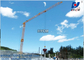 Small Crane Lifter Self Erecting Tower Crane 2000kg Max. Load Remote Control supplier