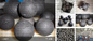 1.57 inch Forged  Steel Grinding Balls 40mm Dia. 50Mn Manganese Steel for Mining Plant supplier