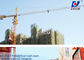QTZ5515 External Climb Construction Cranes Tower 8tons Load 1.5t Tip Load supplier