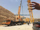 TC7050 Monitoring System Tower Crane With Derricking Jibs 5m Mast Sections supplier